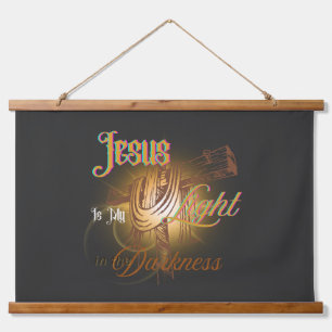 Jesus Is My Light – Halloween Hanging Tapestry