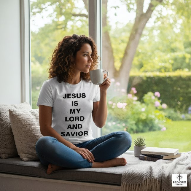 "Jesus Is My Lord And Savior" Women's T-shirt (Creator Uploaded)