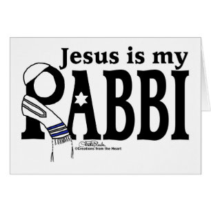 Jesus is my RABBI Cards