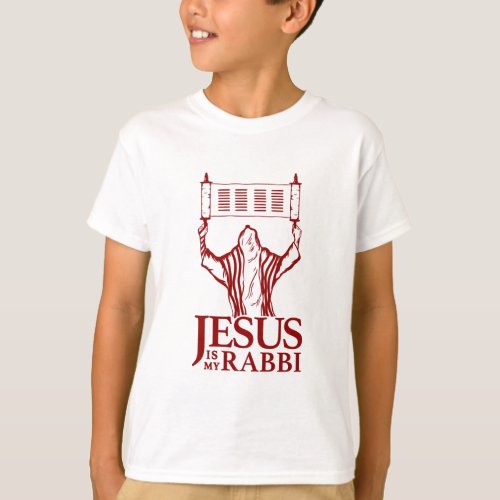 Jesus Is My Rabbi T_Shirt for Boys