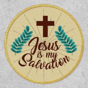 Jesus is my salvation patch