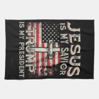 Jesus Is My Savior Trump Is My President American 