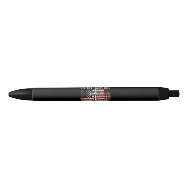 Jesus Is My Savior Trump Is My President American  Pen (Front)