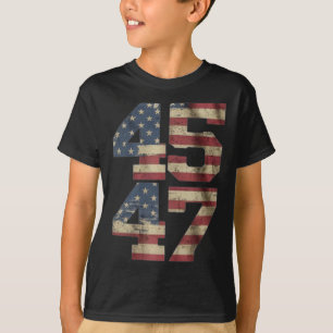 Jesus Is My Savior Trump Is My President American  T-Shirt