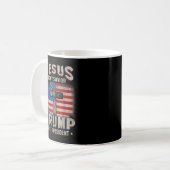 Jesus Is My Savior, Trump.Is.My President Squared. Coffee Mug (Front Left)