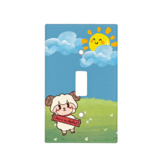 Jesus is my shepherd light switch cover