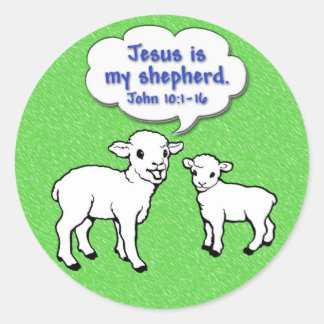 Jesus is My Shepherd Sticker