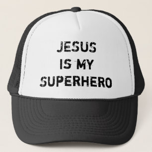JESUS is my Superhero Trucker Hat