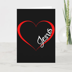 Jesus Is My Valentine Christian Gift For Valentine Card