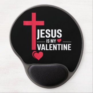 Jesus Is My Valentine Gel Mouse Pad
