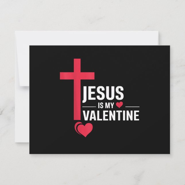 Jesus Is My Valentine Invitation (Front)