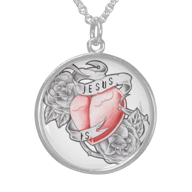 Jesus Is Pendant (Front)