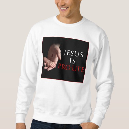 Jesus Is Pro_Life Sweatshirt