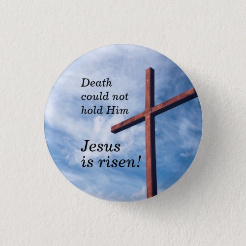 JESUS IS RISEN Easter Button