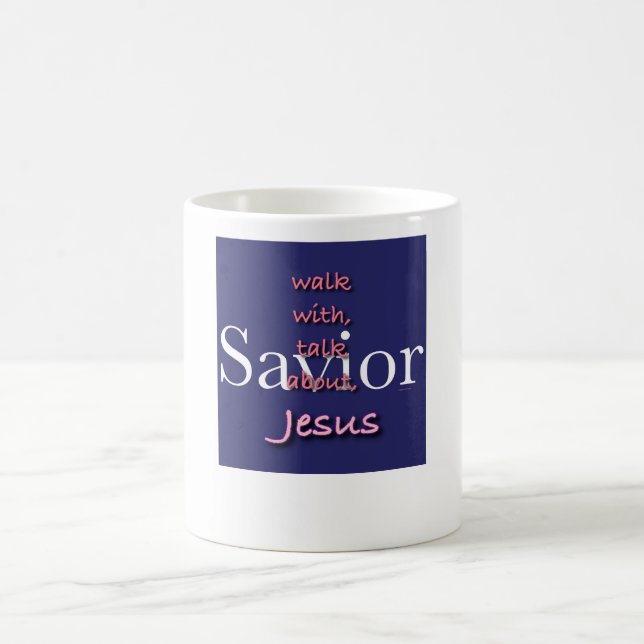 Jesus Is Savior Coffee Mug (Center)