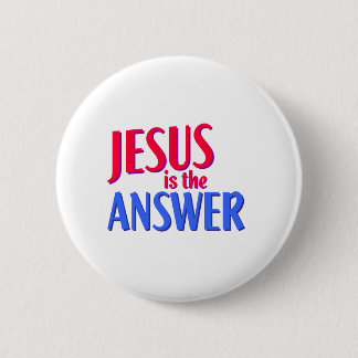 Jesus is the answer button