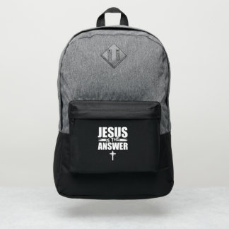 Jesus Is The Answer Jesus Port Authority® Backpack