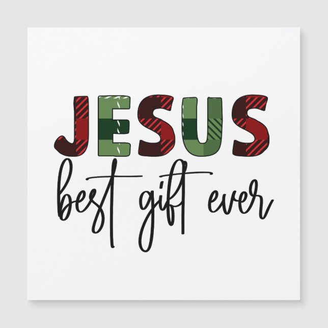 Jesus is the best gift ever Christian Christmas (Front)