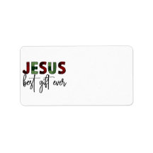 Jesus is the best gift ever Christian Christmas