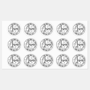 Jesus is the best gift ever Christian Christmas Labels