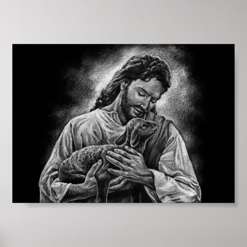 Jesus Is The Good Shepherd Poster