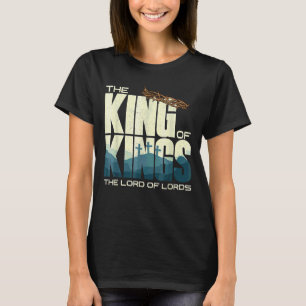 Jesus Is The King Of Kings Crucifixion Cross Crown T-Shirt
