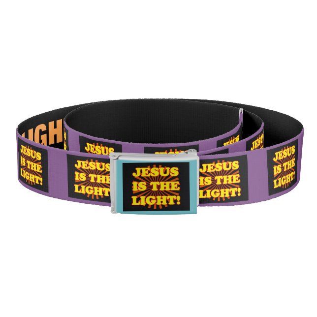 Jesus Is The Light! Belt (Coil)