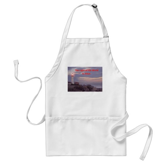 Jesus is the Light of the World! Adult Apron