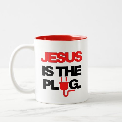 JESUS is the Plug Mug