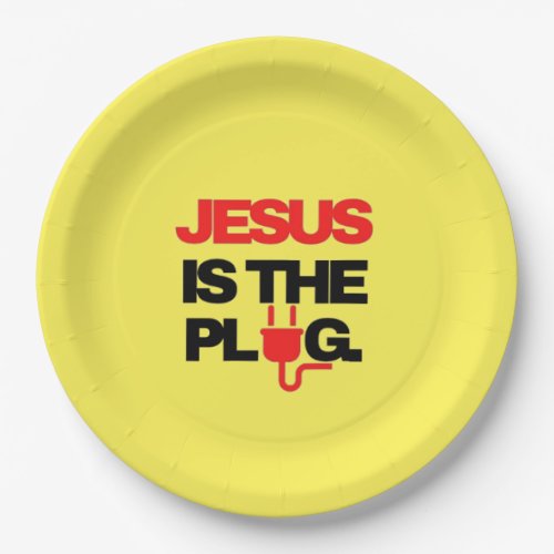 Jesus is the Plug Plate