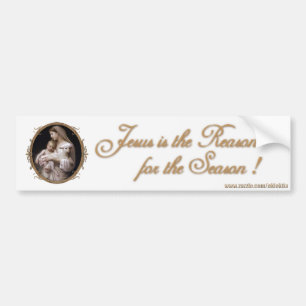 JESUS IS THE REASON BUMPER STICKER
