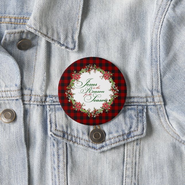 Jesus is the reason button (In Situ)