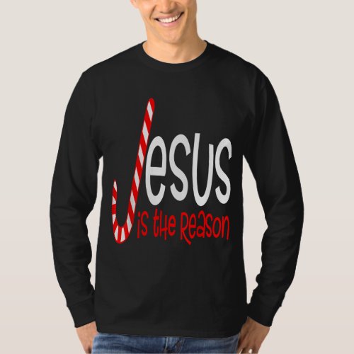 Jesus Is The Reason Christian Religious Christmas  T_Shirt