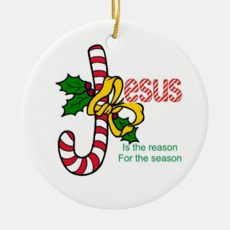 Jesus is the Reason Christmas Tree Ornament