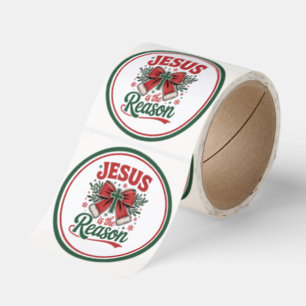 Jesus Is The Reason Classic Round Sticker
