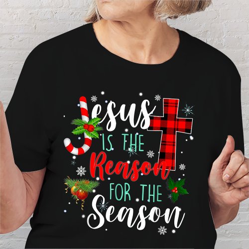 Jesus Is The Reason for Season Christmas Family T_Shirt