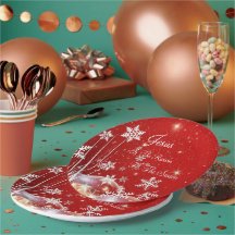 Jesus is the Reason for Season Paper Plate