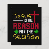 Jesus Is The Reason For The Season (Front/Back)