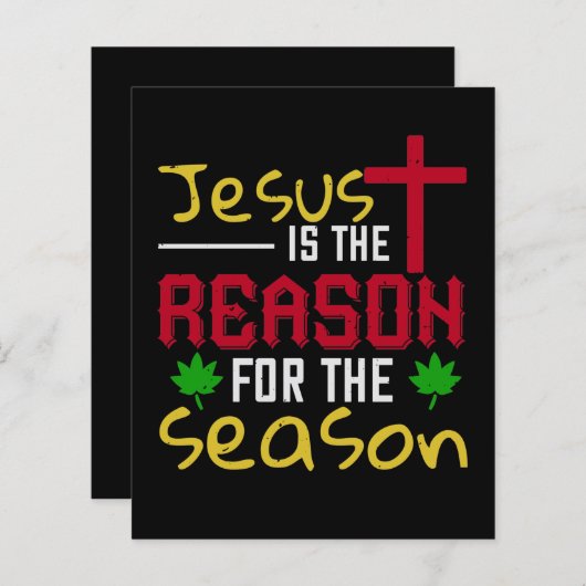 Jesus Is The Reason For The Season (Front/Back)