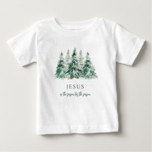 Jesus is the Reason for the Season Christmas Baby T-Shirt