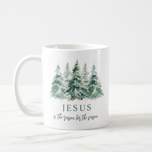 Jesus is the Reason for the Season Christmas Coffee Mug