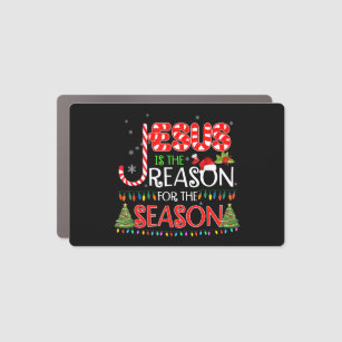 Jesus Is The Reason For The Season Christmas Gifts Car Magnet
