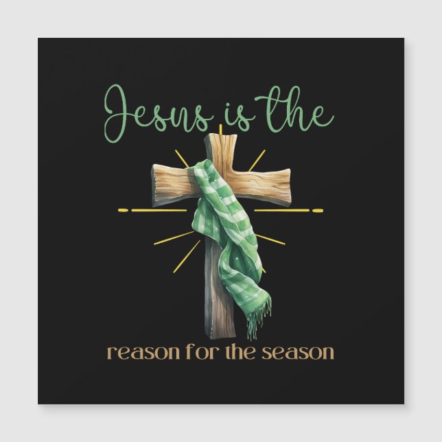 Jesus is the reason for the season Christmas Jesus (Front)