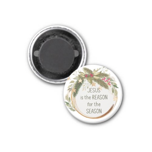 Jesus is the reason for the season Christmas Magnet