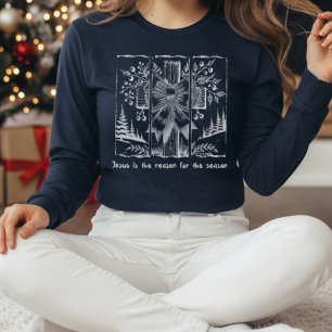 Jesus Is The Reason For The Season Christmas T-Shirt