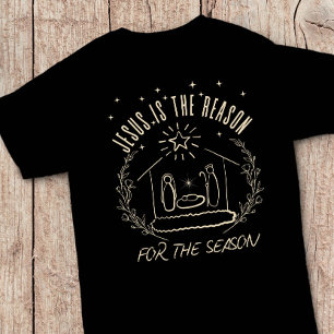 Jesus is the Reason for the Season Christmas  T-Shirt