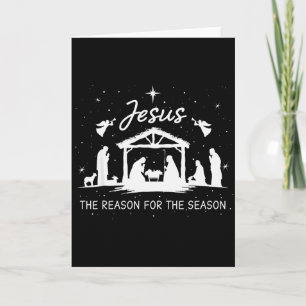 Jesus Is The Reason For The Season Christmas Xmas  Card
