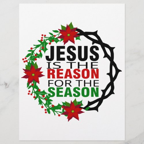 Jesus is the Reason for the Season  Flyer