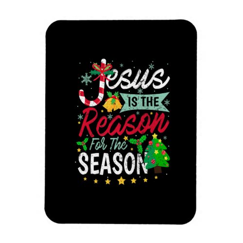 Jesus Is The Reason For The Season Funny Christmas Magnet