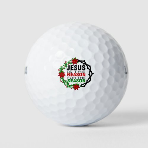 Jesus is the Reason for the Season Golf Balls